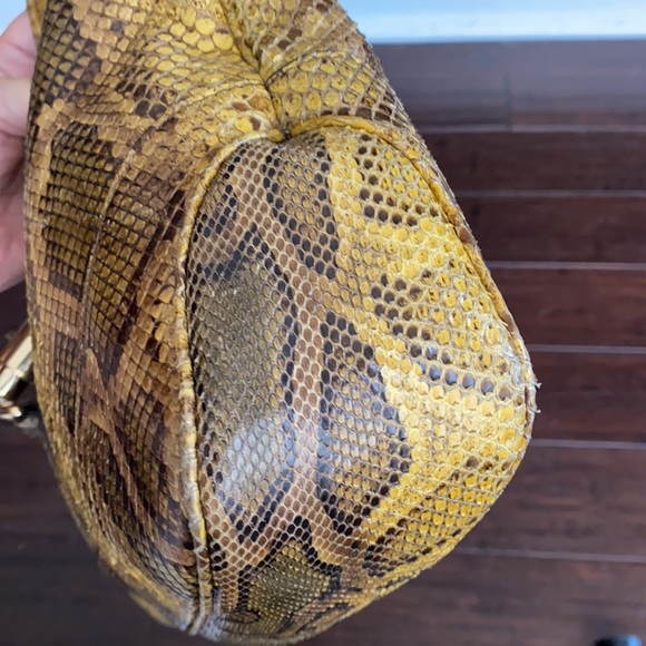 Authentic & Rare Gucci Python Leather Jackie Limited Edition Shoulder Handbag - Picture 14 of 16